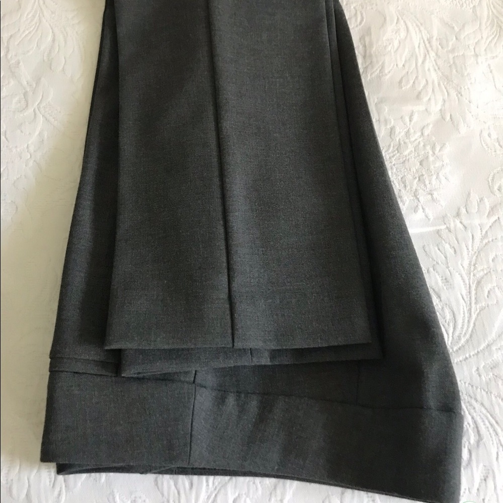 Dark gray loose fitting work pants